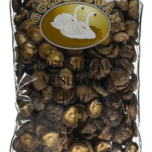 Golden Swan Dried Shiitake Mushrooms – Premium Quality, Rich Umami Flavor